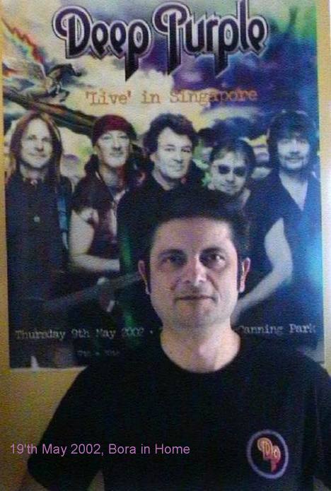 Bora ÇETİN, Singapur dönüşü 17 Mayıs 2002 ( 46'th Birthday )
